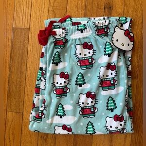BNWT Hello Kitty Christmas Pants medium